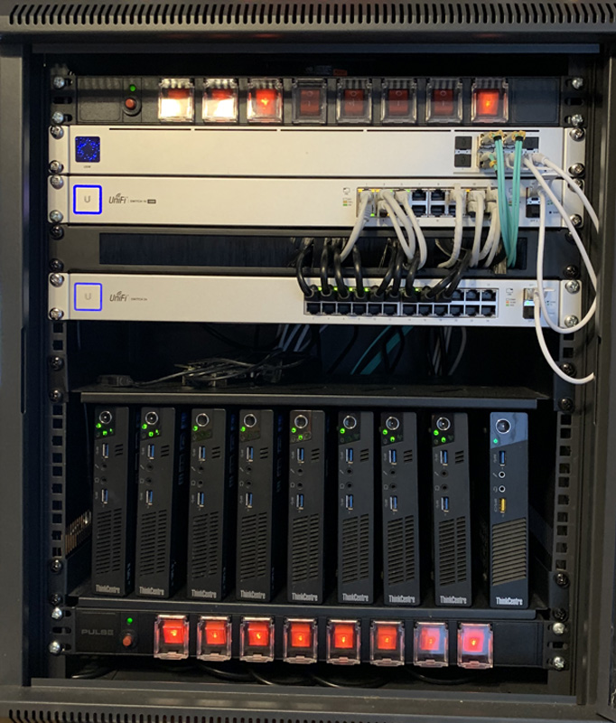 New Rack and Network Update